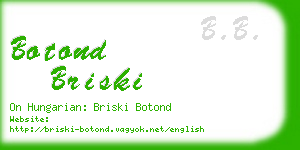 botond briski business card